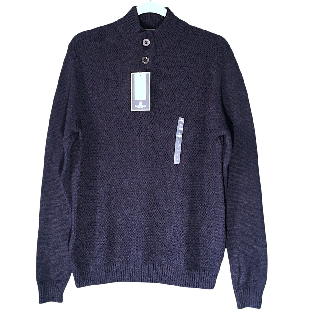 G.H. Bass & Co. Navy Pullover Men’s Medium
